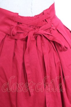 画像4: metamorphose / CL フラワーバスケット刺繍スカート  赤 Y-26-01-20-149-ME-SK-SZ-ZY