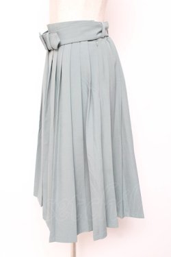 画像2: Fi.n.t / 太ベルト付きプリーツスカート  ミント Y-26-01-20-150-CA-SK-SZ-ZY