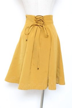 画像3: Fi.n.t / バックレースアップフレアースカート F イエロー Y-26-01-20-151-CA-SK-SZ-ZI