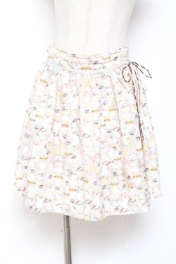 画像1: MILK / セレブレイトスカート  ミルクティー Y-26-01-20-152-ML-SK-SZ-ZY