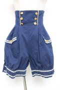 metamorphose / セーラーハイウエストパンツ  紺 Y-26-01-20-159-ME-PA-SZ-ZI