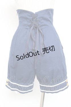 画像3: metamorphose / セーラーハイウエストパンツ  紺 Y-26-01-20-159-ME-PA-SZ-ZI