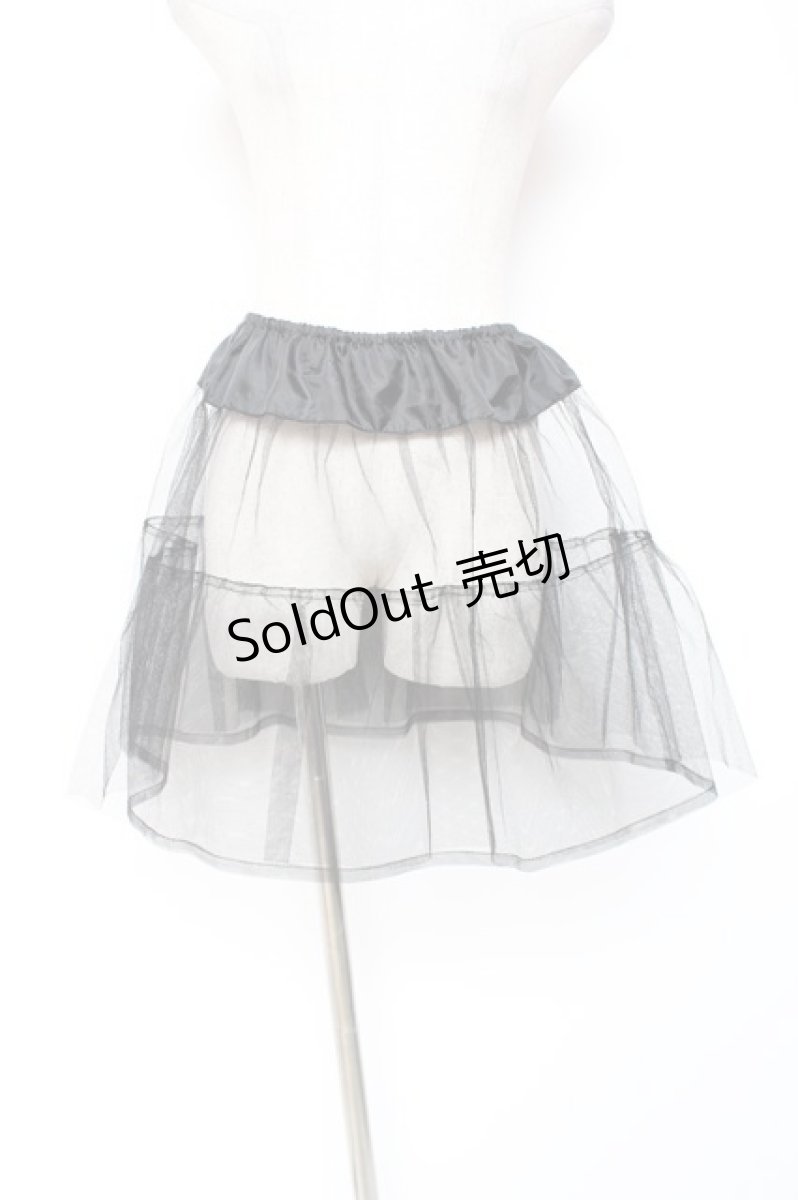 画像1: Victorian maiden /パニエスカート  黒 Y-26-01-20-160-CL-SK-AS-ZI (1)