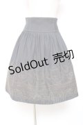 Jane Marple / holy strings embroideryスカート M 紺 Y-26-01-20-162-JM-SK-AS-ZY