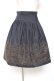 画像1: Jane Marple / holy strings embroideryスカート M 紺 Y-26-01-20-162-JM-SK-AS-ZY (1)