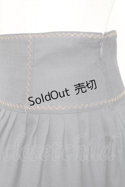 画像4: Jane Marple / holy strings embroideryスカート M 紺 Y-26-01-20-162-JM-SK-AS-ZY