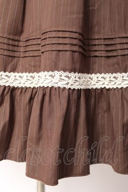 画像6: Amavel / コルセット風サススカート  ブラウン Y-26-01-20-167-CA-SK-SZ-ZS