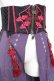 画像4: Ozz oneste / 百鬼夜行コルセットスカート  パープル Y-26-01-20-169-OO-SK-SZ-ZS (4)