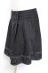 画像2: CHOICE / ドットライン巻きスカート  黒 Y-26-01-20-170-PU-SK-SZ-ZI (2)