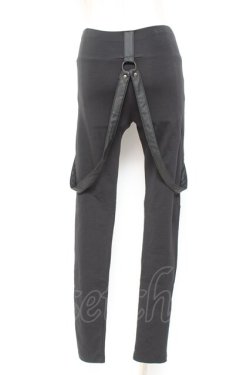 画像2: KILL STAR / WATCH ME BURN LEGGINGS XS ブラック Y-26-01-20-171-SL-PA-SZ-ZI