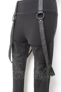 画像3: KILL STAR / WATCH ME BURN LEGGINGS XS ブラック Y-26-01-20-171-SL-PA-SZ-ZI