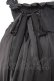画像4: MARBLE / バッスルリボン付きコルセット風巻きスカート  黒 Y-26-01-20-173-GO-SK-SZ-ZI (4)