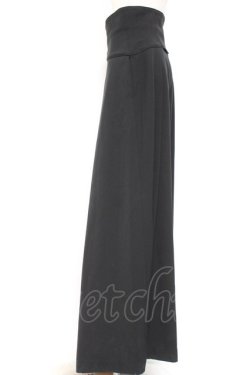 画像2: Moi-meme-Moitie / ハイウエストベルトパンツ(2005) 2 ブラック Y-26-01-20-174-MO-PA-SZ-ZI