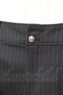 画像3: Moi-meme-Moitie / ストライプパンツ 2 黒 Y-26-01-20-175-MO-PA-SZ-ZI