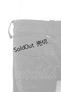 画像3: h.ANARCHY / 龍ptチャイナボタンパンツ  黒 Y-26-01-20-176-HN-PA-SZ-ZI