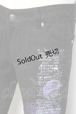 画像4: h.ANARCHY / 龍ptチャイナボタンパンツ  黒 Y-26-01-20-176-HN-PA-SZ-ZI