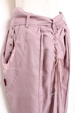 画像4: Ozz oneste / 袴デザインパンツ  くすみピンク Y-26-01-20-179-OO-PA-SZ-ZS