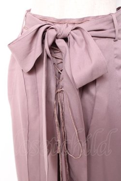 画像5: Ozz oneste / 袴デザインパンツ  くすみピンク Y-26-01-20-179-OO-PA-SZ-ZS