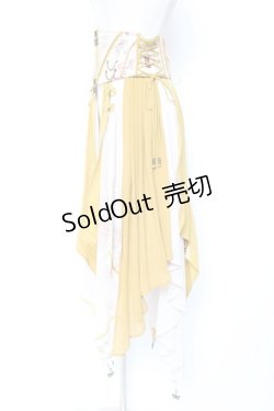 画像2: Ozz oneste / 蝶舞秋園コルセット  イエロー Y-26-01-20-180-OO-SK-SZ-ZS