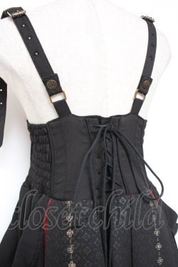 画像5: Ozz oneste / 舞華咲ロングプリーツスカート  黒 Y-26-01-20-183-OO-SK-SZ-ZS