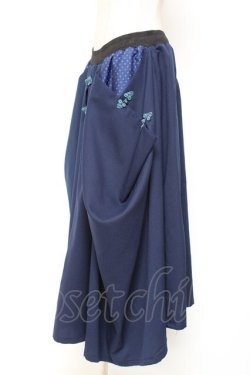 画像2: Qutie Frash / 袴ロングスカート  青 Y-26-01-20-184-QU-SK-SZ-ZY