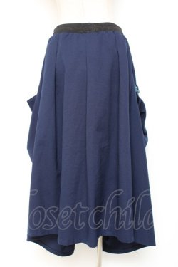 画像3: Qutie Frash / 袴ロングスカート  青 Y-26-01-20-184-QU-SK-SZ-ZY