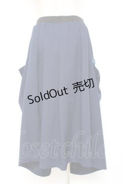 画像3: Qutie Frash / 袴ロングスカート  青 Y-26-01-20-184-QU-SK-SZ-ZI