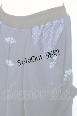 画像4: Qutie Frash / 袴ロングスカート  青 Y-26-01-20-184-QU-SK-SZ-ZI