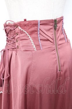 画像4: Ozz oneste / レース切替ドレープフリルスカート  ローズ Y-26-01-20-187-OO-SK-AS-ZS