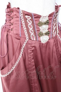 画像5: Ozz oneste / レース切替ドレープフリルスカート  ローズ Y-26-01-20-187-OO-SK-AS-ZS