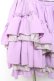 画像5: Ozz oneste / 枝垂れ桜刺繍ボリュームスカート  パープル Y-26-01-20-188-OO-SK-SZ-ZS (5)