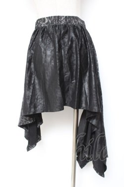 画像3: Qutie Frash / アシメスカート  黒 Y-26-01-20-189-QU-SK-SZ-ZI