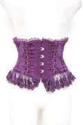ATELIER PIERROT / Frill Short Corset コルセット  パープル Y-26-01-20-200-EL-TO-SZ-ZI