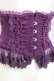 画像4: ATELIER PIERROT / Frill Short Corset コルセット  パープル Y-26-01-20-200-EL-TO-SZ-ZI (4)