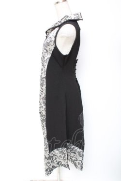 画像4: Qutie Frash / アシメチャイナチュニック  黒 Y-26-01-20-023-QU-OP-SZ-ZY