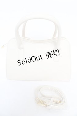 画像2: Hoshibako Works / リボンレザーバッグ  アイボリー Y-26-01-22-039-LO-BG-SZ-ZY