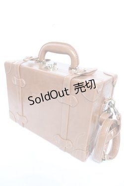 画像1: Fi.n.t / ベルト使いトランクバッグ  ブラウン Y-26-01-22-041-CA-BG-SZ-ZY