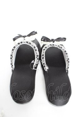 画像3: Alice Mashiro / MAパンタレールリボンシューズ  黒 Y-26-01-22-042-LO-ZA-SZ-ZY