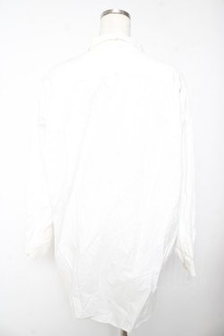 画像2: INGEBORG / フリルロングブラウス F 白 Y-26-01-22-050-LO-BL-SZ-ZY