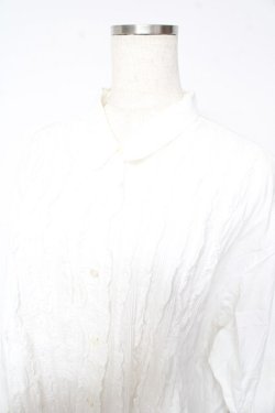 画像3: INGEBORG / フリルロングブラウス F 白 Y-26-01-22-050-LO-BL-SZ-ZY