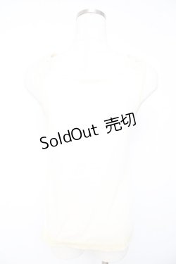 画像2: axes femme / ローズ×パールタンク  生成り Y-26-01-22-052-AX-TO-SZ-ZY