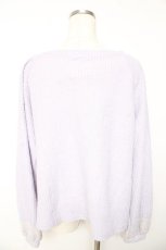 画像2: axes femme / レースアッププルオーバー F ラベンダー Y-26-01-22-057-AX-TO-SZ-ZT631 (2)