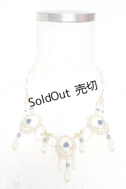 画像1: 製作日和 / カボションチョーカー  ゴールド Y-26-01-22-011-LO-AC-SZ-ZY