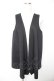 画像1: Sixh / 背中合きロングジレ  黒 Y-26-01-22-084-HN-TO-SZ-ZY (1)