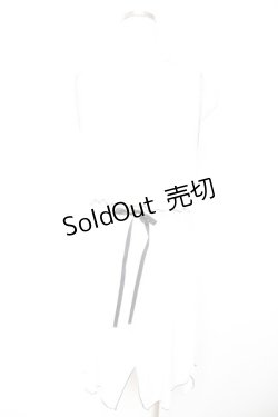 画像2: ALGONQUINS / レース切替ロングベスト  白 Y-26-01-22-087-AL-TO-SZ-ZI