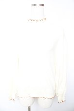 画像1: axes femme / ウオッシャブルメローニット F 生成り Y-26-01-22-096-AX-TO-SZ-ZT629 (1)