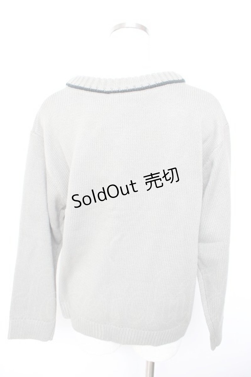 画像2: F i.n.t / ライン使いカーディガン/ハリーポッター F カーキー Y-26-01-22-101-CA-TO-SZ-ZT624 (2)