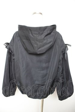 画像2: F i.n.t / ショルダーフリル2wayブルゾン F ブラック Y-26-01-22-108-CA-JA-SZ-ZY