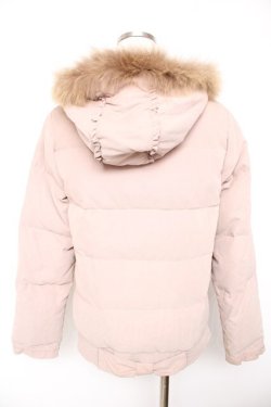 画像2: axes femme / ファー付きダウン  ピンク Y-26-01-22-111-AX-CO-SZ-ZTC050