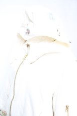 画像3: PINK HOUSE / フード付きワッペンブルゾン F 白 Y-26-01-22-115-LO-CO-SZ-ZTC072 (3)